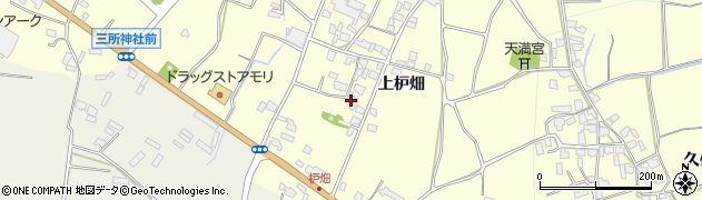 福岡県朝倉市三奈木2296周辺の地図