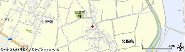福岡県朝倉市三奈木2109周辺の地図
