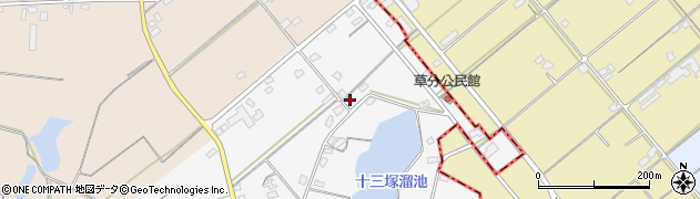 福岡県三井郡大刀洗町甲条1505周辺の地図