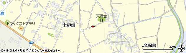 福岡県朝倉市上枦畑2140周辺の地図