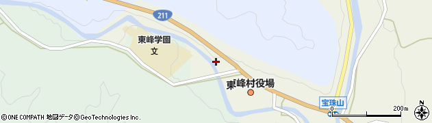 福岡県朝倉郡東峰村宝珠山6307周辺の地図