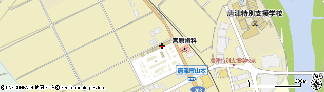 唐津自動車学校周辺の地図
