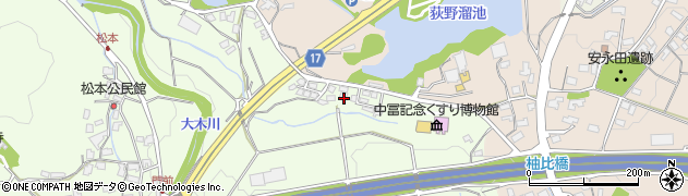 佐賀県鳥栖市神辺町293周辺の地図