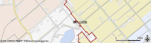 福岡県三井郡大刀洗町甲条1476周辺の地図