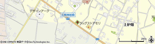福岡県朝倉市上枦畑2409周辺の地図