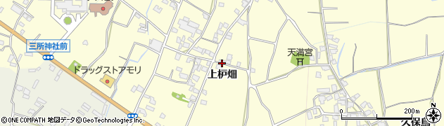 福岡県朝倉市上枦畑1440周辺の地図