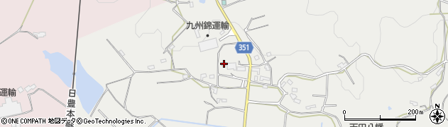 大分県杵築市日野野田1743周辺の地図