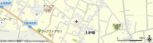 福岡県朝倉市上枦畑1429周辺の地図