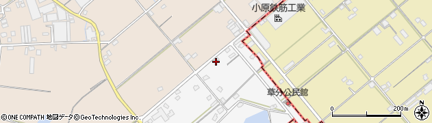福岡県三井郡大刀洗町甲条1496周辺の地図