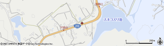 大分県杵築市日野野田2746周辺の地図
