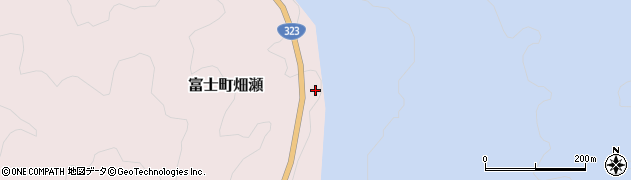 佐賀県佐賀市富士町大字畑瀬周辺の地図
