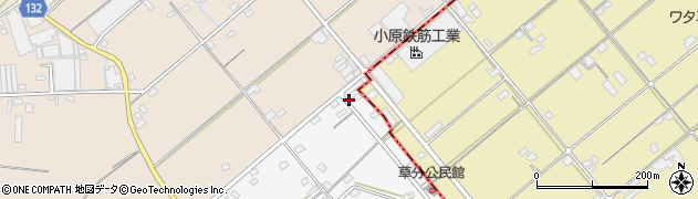 福岡県三井郡大刀洗町甲条1486周辺の地図