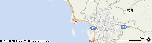 八幡浜警察署　真穴駐在所周辺の地図