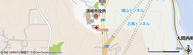 須崎警察署周辺の地図