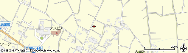 福岡県朝倉市上枦畑1420周辺の地図