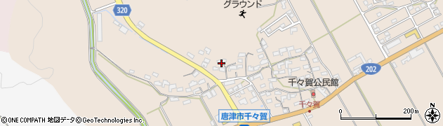 佐賀県唐津市千々賀1070周辺の地図