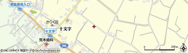 福岡県朝倉市三奈木2723周辺の地図