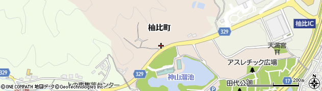 佐賀県鳥栖市柚比町周辺の地図