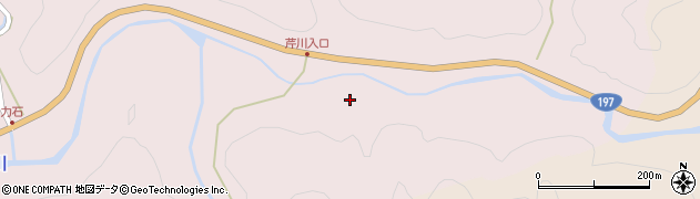 力石川周辺の地図