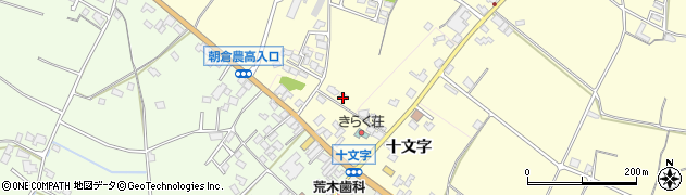 福岡県朝倉市三奈木2798周辺の地図