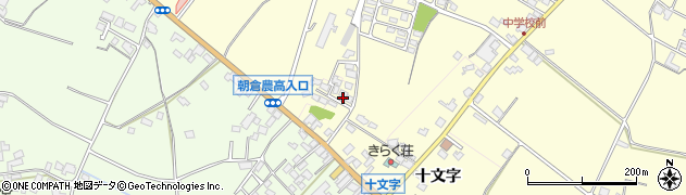 福岡県朝倉市三奈木2789周辺の地図