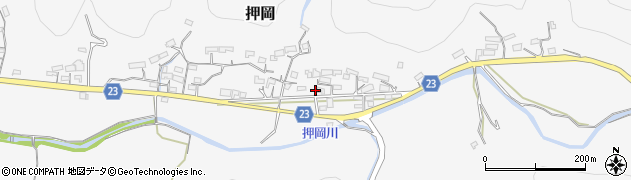 高知県須崎市押岡737周辺の地図