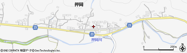 高知県須崎市押岡725周辺の地図