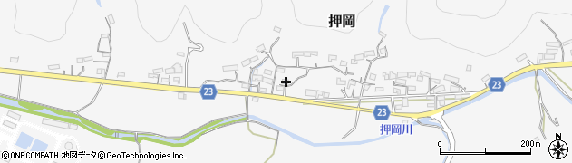 高知県須崎市押岡643周辺の地図