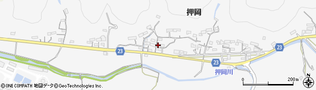 高知県須崎市押岡641周辺の地図