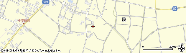 福岡県朝倉市三奈木1343周辺の地図