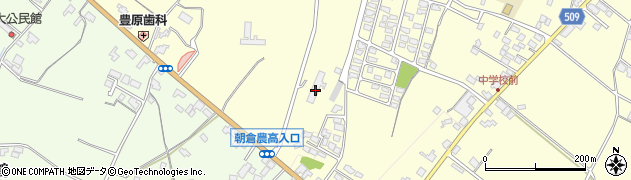 福岡県朝倉市三奈木2979周辺の地図