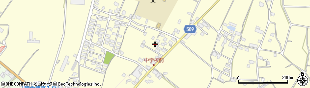 福岡県朝倉市三奈木2827周辺の地図