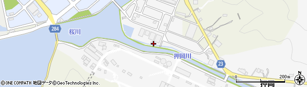 株式会社中研コンサルタント　四国技術センター周辺の地図