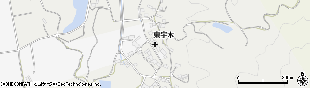 佐賀県唐津市東宇木周辺の地図