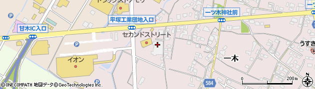 セカンドストリート　甘木店周辺の地図