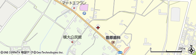 福岡県朝倉市三奈木3160周辺の地図