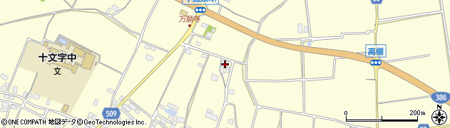 福岡県朝倉市三奈木1321周辺の地図