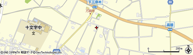 福岡県朝倉市三奈木2619周辺の地図