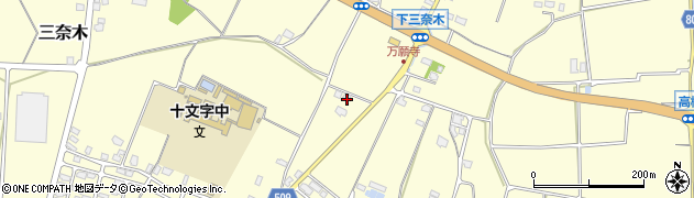 福岡県朝倉市三奈木3759周辺の地図