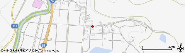 愛媛県西予市宇和町大江941周辺の地図
