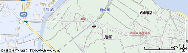 須崎公民館周辺の地図