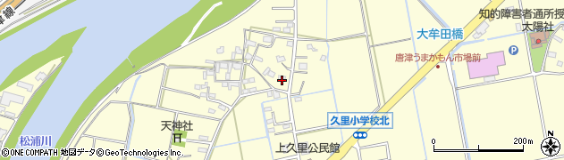 佐賀県唐津市久里1667周辺の地図