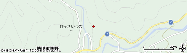 愛媛県西予市城川町窪野2561周辺の地図