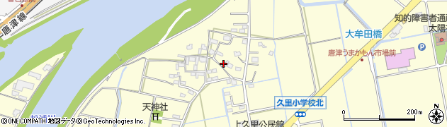 佐賀県唐津市久里1665周辺の地図