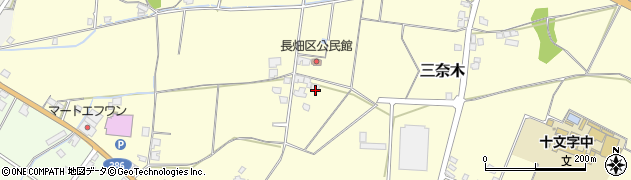 福岡県朝倉市三奈木3464周辺の地図