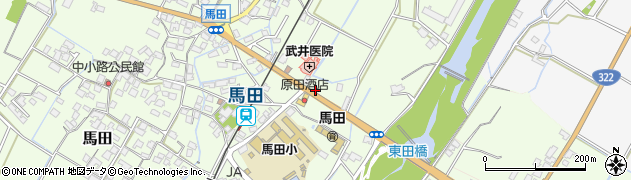 まちのくすり屋さん　朝倉店周辺の地図