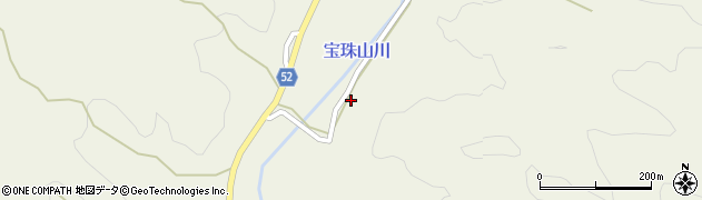 福岡県朝倉郡東峰村宝珠山1330周辺の地図
