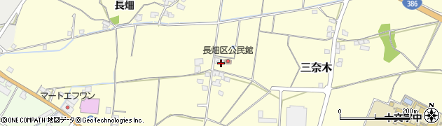 福岡県朝倉市三奈木3455周辺の地図