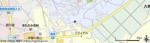 九州石油ガス株式会社　甘木支店周辺の地図