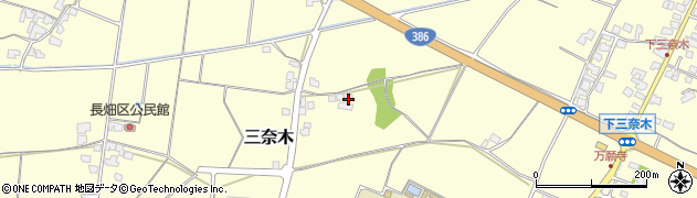 福岡県朝倉市三奈木2912周辺の地図